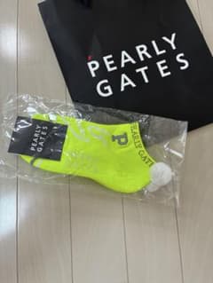 【新品】3080円（税込）PEARLY GATES ソックス イエローのサムネイル
