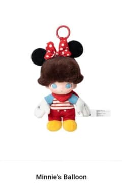 DIMOO WORLD × DISNEY ミニーマウス ぬいぐるみのサムネイル