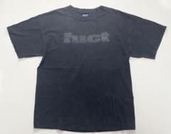 90s FUCT ファクト アメリカ製 ロゴ 半袖 Tシャツ ブラック フェード