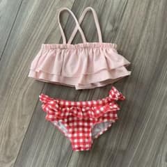 プティマイン　水着　ビキニ　90cm☆のサムネイル