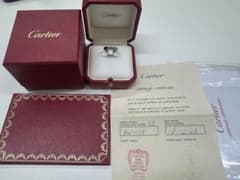 Cartier ラブリング K18WG 48 約8号 箱付き カルティエ 指輪 - メルカリ
