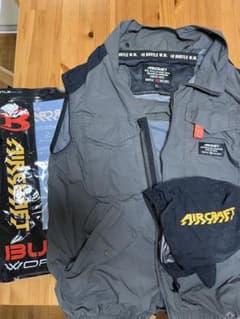 Burtle Aircraft 空調服 グレー　美品のサムネイル