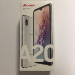 Galaxy A20 ホワイト 32 GB docomoのサムネイル