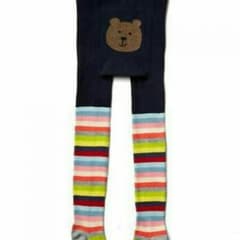 週末価格！baby gap クマさんタイツ12-24 90cmのサムネイル