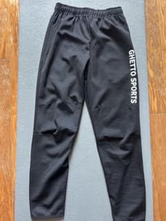 GHETTO SPORTS トラックパンツ ジャージ ブラックのサムネイル