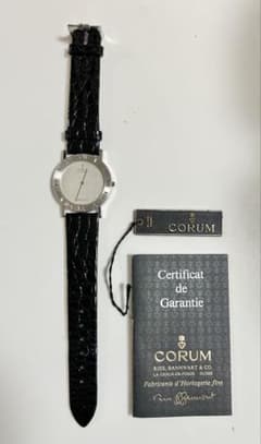 CORUM クォーツ腕時計 シルバー/ブラックのサムネイル