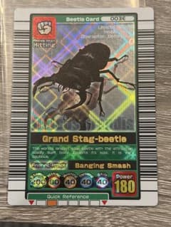 【超希少】英語版ムシキング グランディスオオクワガタ 2003初期 超希少】英語版ムシキング グランディスオオクワガタ 2003初期 - メルカリ