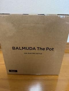 BALMUDA The Pot KPT01JP-BK 電気ケトル