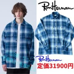 美品　ロンハーマン　チェック　シャツ　RHC　オンブレ　CPO　2024ss 美品 ロンハーマン チェック シャツ RHC オンブレ CPO 2024ss - メルカリ