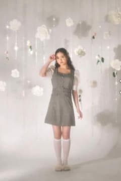 bubbles ハートボタンスクエアネック ワンピースのサムネイル
