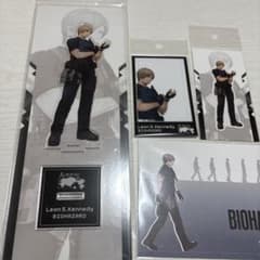 大カプコン展》バイオハザード レオン アクリルスタンド 他 4点セット