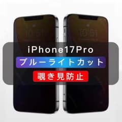 iPhone17Pro 엿보기 방지 필름 블루 라이트 컷 유리 필름 #