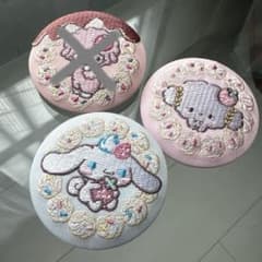 サンリオ 刺繍バッジ 2個セット - 2