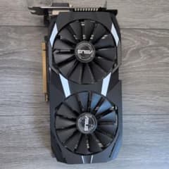 ASUS グラフィックボード DUAL-RX580-O8G 本体のサムネイル