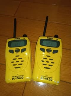 ALINCO DJ-PA20 トランシーバー 2台セットのサムネイル