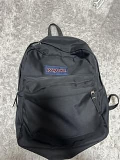 JANSPORT 黒 リュックのサムネイル