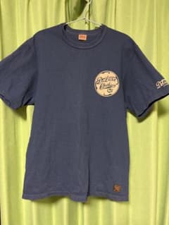 DELUXEWARE デラックスウエア Tシャツ Lサイズ ネイビーのサムネイル