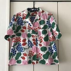 ユニクロ　マリメッコ　柄シャツのサムネイル