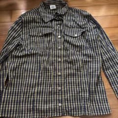 VERSACE JEANS COUTURE チェック柄長袖シャツ - メルカリ