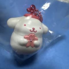 Pom Pom Purin 벚꽃 마스코트 열쇠 고리