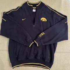 NIKE 古着 IOWA ハーフジップ スウェット トレーナーのサムネイル