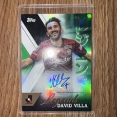 2024 Topps Jリーグ ダビド・ビジャ 直筆サインカード 99枚限定のサムネイル
