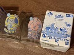 BT21 이치방쿠지 K상 글라스 컬렉션 CHIMMY COOKY