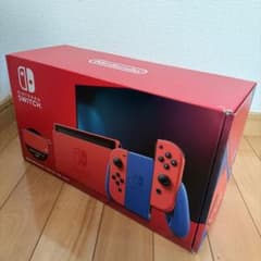 【美品】Nintendo Switch マリオレッド×ブルーのサムネイル
