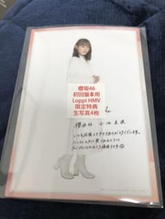 櫻坂46 nobody's fault  TYPE B  HMV特典　生写真4枚のサムネイル
