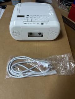 東芝 CDラジオカセットレコーダー TY-CDM2 東芝 CDラジオカセットレコーダー TY-CDM2（W） ホワイト - メルカリ