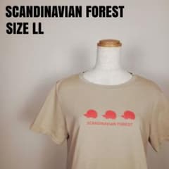 SCANDINAVIAN FOREST Tシャツ ベージュ サイズLLのサムネイル