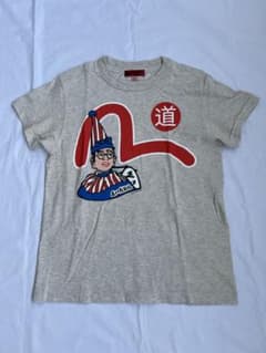 EVISU Tシャツ36サイズ くいだおれ 赤カモメ グレー 道頓堀限定 - メルカリ