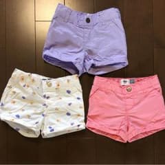 ショートパンツ3点セットのサムネイル