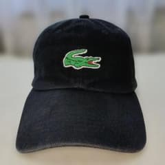【レディース】LACOSTE キャップ ブラック