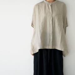 2025年 evam evaリネンワイドシャツ 定価33,000円 - メルカリ