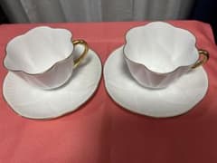 Shelley Regency カップ&ソーサー 二脚 英国 アンティークのサムネイル