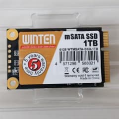 WINTEN mSATA SSD 1TB WTMSATA-SSD-1TB ② - メルカリ