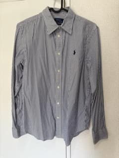 【美品】ラルフローレン Ralph Lauren 長袖シャツ ストライプのサムネイル