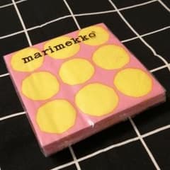 マリメッコ　ペーパーナプキン　24×24のサムネイル
