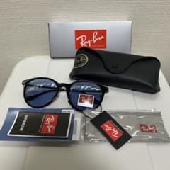 未使用品】Ray Ban レイバン 0RB4334D ブラック/ブルーレンズ - メルカリ