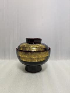 【川連漆器】雑煮椀 溜内朱 若松 川連漆器】雑煮椀 溜内朱 若松 - メルカリ