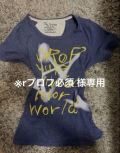 グラフィックプリントTシャツ M ネイビーのサムネイル