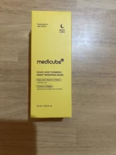 medicube コウジ酸ターメリックナイトラッピングマスク　75mlのサムネイル