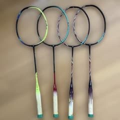 YONEX バドミントンラケット 4本セット ジャンク品 - メルカリ