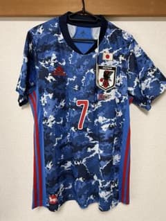  サッカー日本代表 ユニフォーム 江坂任 7番 J/L adidas サッカー日本代表 ユニフォーム 江坂任 7番 J/L - メルカリ
