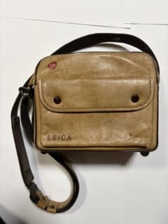 ライカ LEICA レザー カメラバッグ ベージュのサムネイル