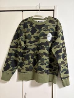 A BATHING APE カモフラ スウェット トレーナー M