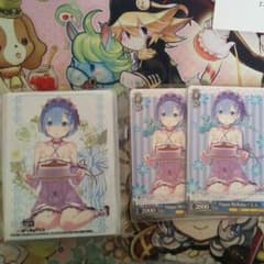 Re:ゼロから始めるレムの誕生日生活 限定 カードスリーブ PRカード２枚セットのサムネイル