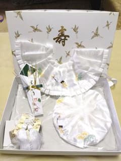 週末値下げ★男の子　お宮参り　よだれかけセットのサムネイル