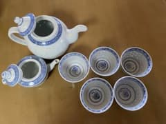 中国茶器セット（急須2個&茶碗5個）のサムネイル